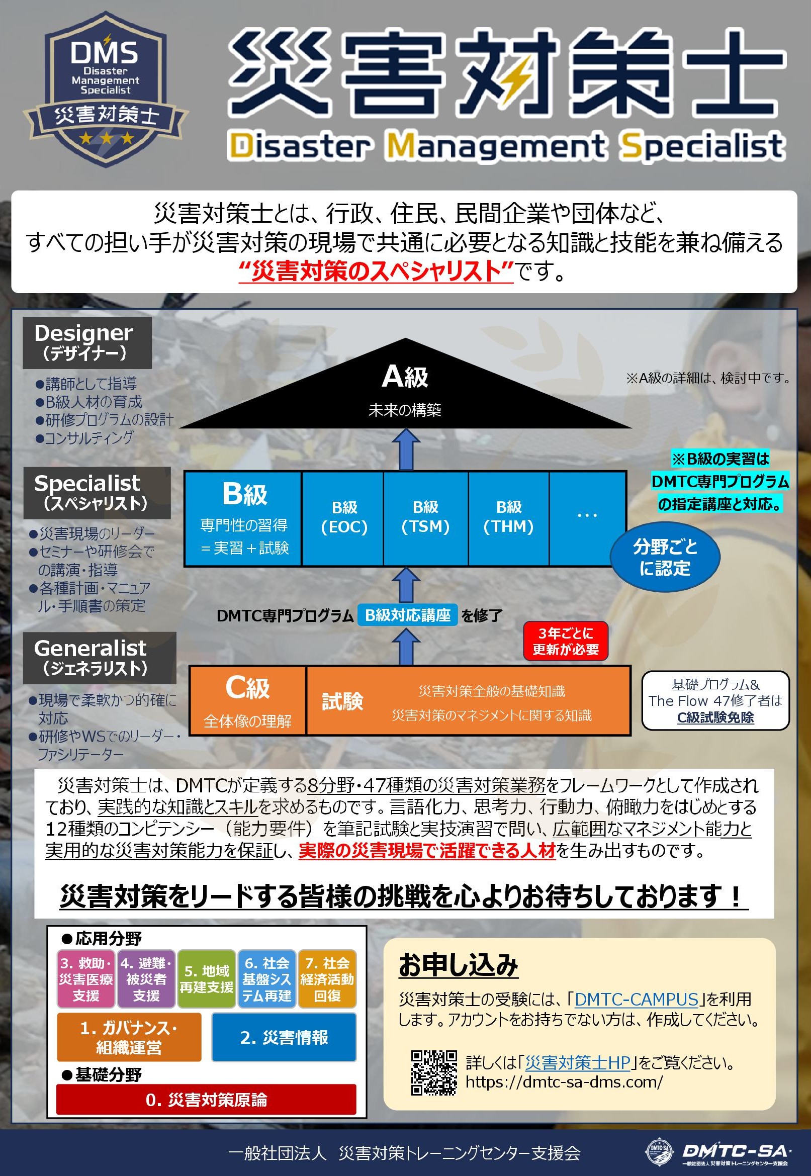 災害対策士制度説明1